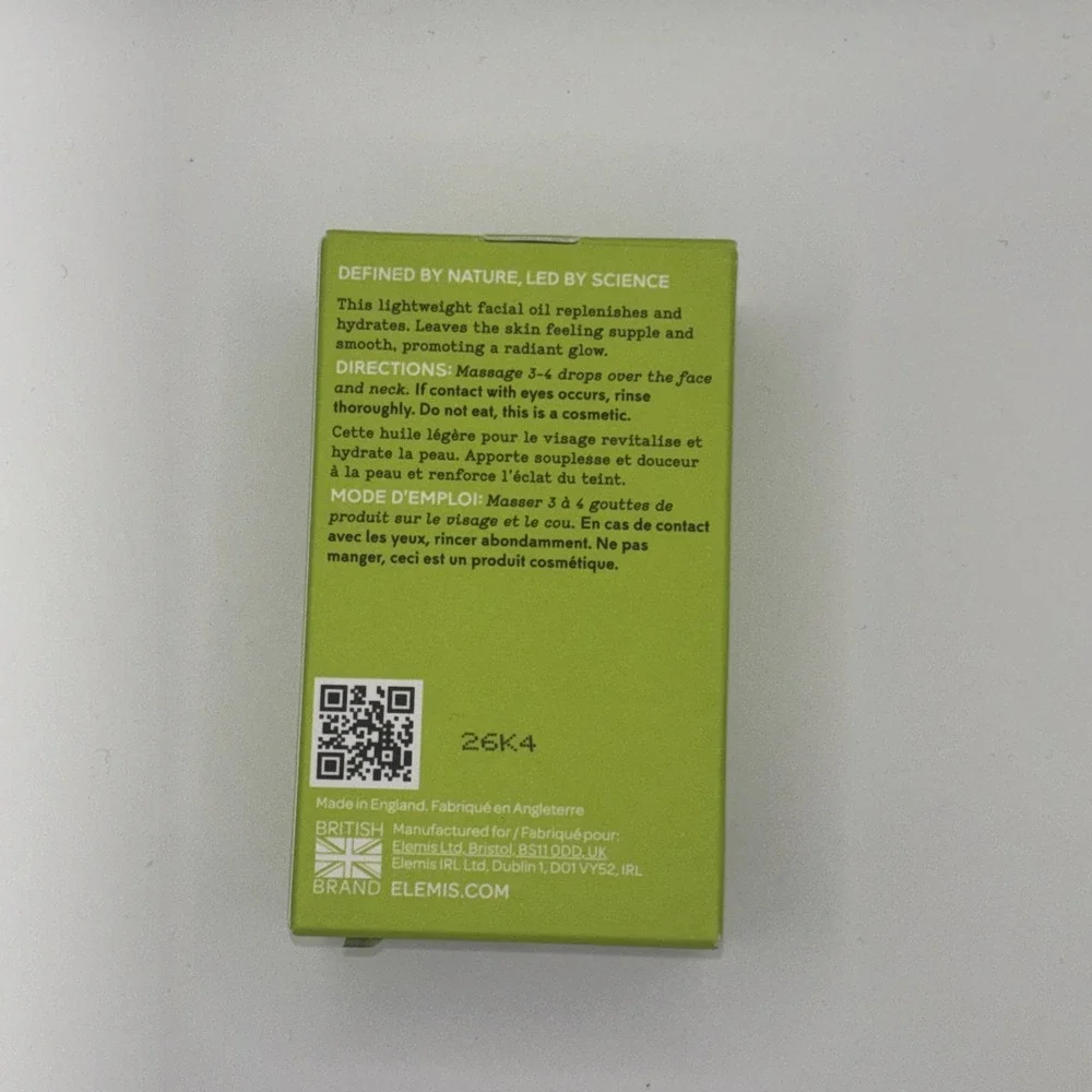 ELEMIS Superfood Facial Oil‎ Hydrating Face Oil 0.5 oz 15 ml NEW